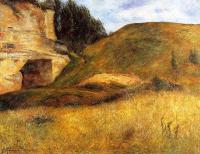 Gauguin, Paul - Chou Quarry, Hole in the Cliff